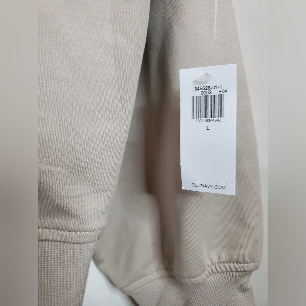 Womens NWT Old Navy Dynamic Fleece Full Zip Sweatshirt Size Large - Picture 3 of 11